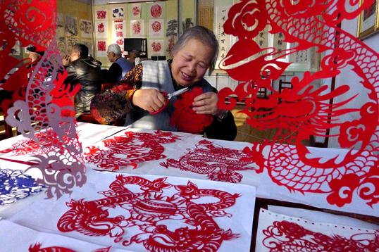 出神入化,剪纸艺术代代传承