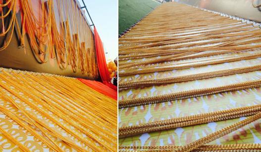 有钱任性,迪拜打造世界最长金链长度5千米-很美的