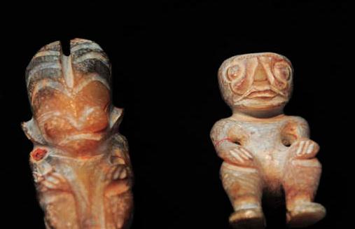 北京展出疑似“远古外星人”雕刻遗物-很美的