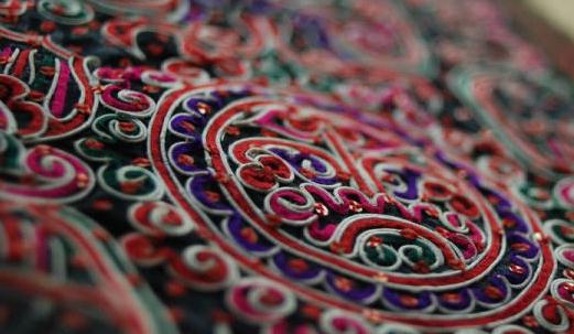 中国刺绣“活化石”——水族马尾绣-很美的